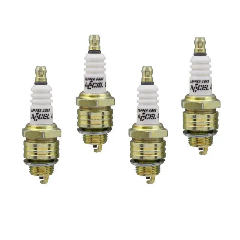 0437S-4 ACCEL Spark Plug,Accel 4Pk