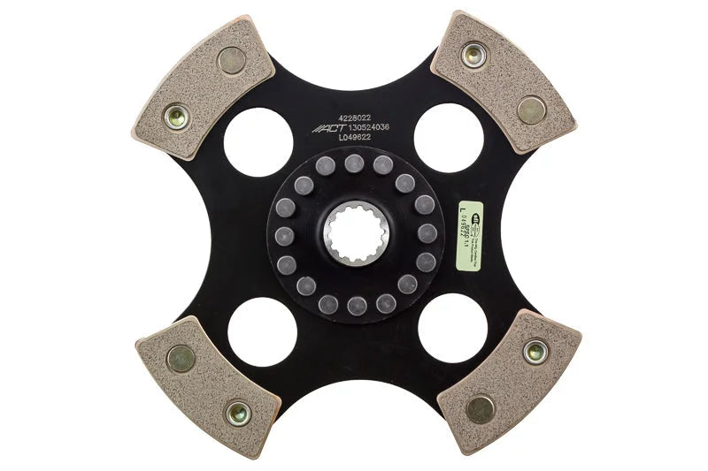 ACT 4228022 - 2005 Chevrolet Cobalt 4 Pad Rigid Race Disc
