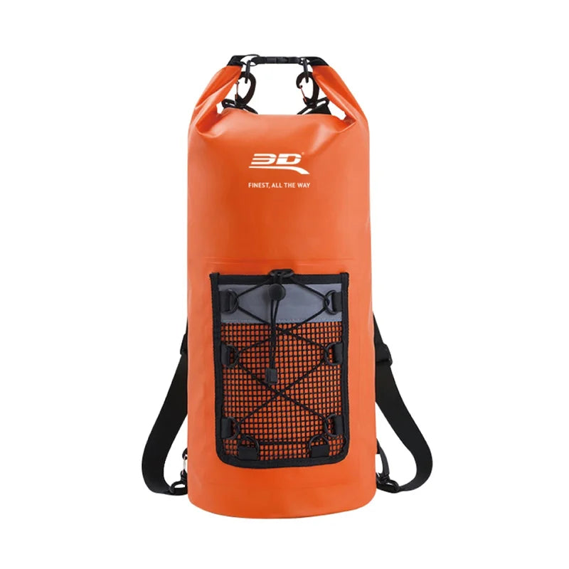 3D MAXpider 6117-21 - Roll-Top Dry Bag Backpack - Orange