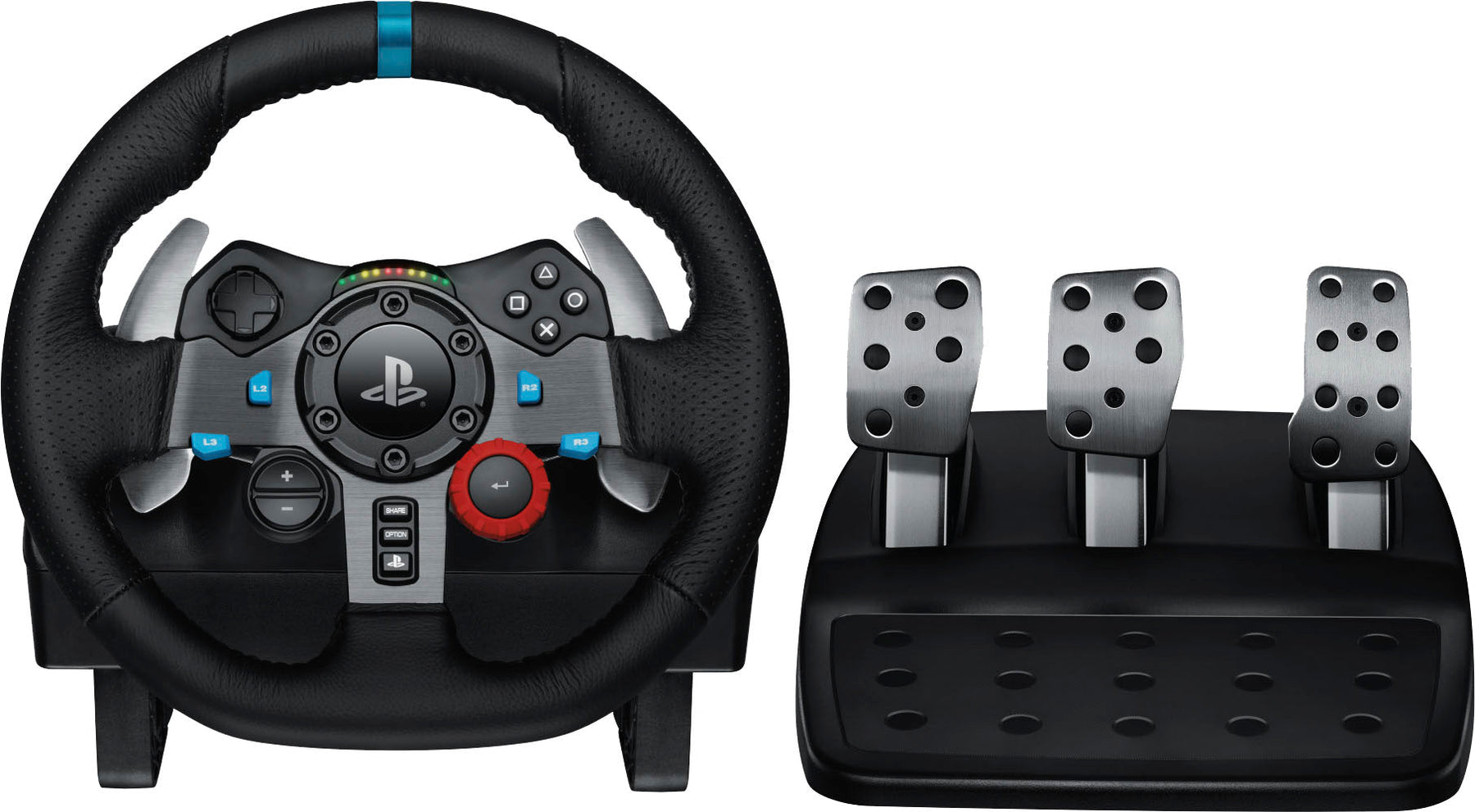 2025 Logitech G29 Driving Force Racing Wheel and Pedals for PS4, PC and Mac - Black
