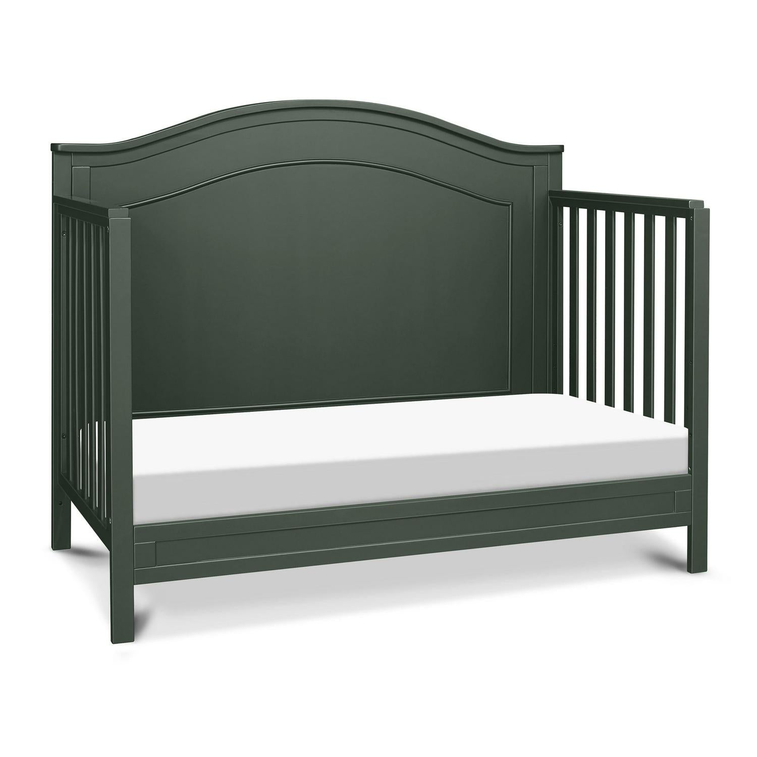 Davinci Charlie 4 - in - 1 Convertible Crib. Greenguard Gold Certified. Forest Green