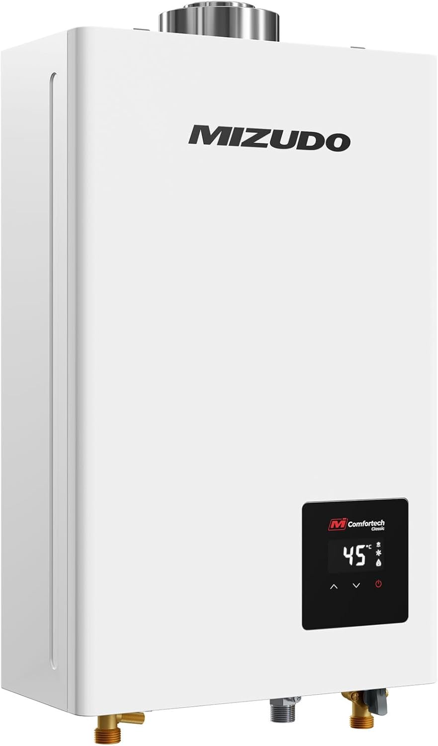 MIZUDO 11L Instant Propane Indoor Gas Water Heater, with LED Indicator for Home Use