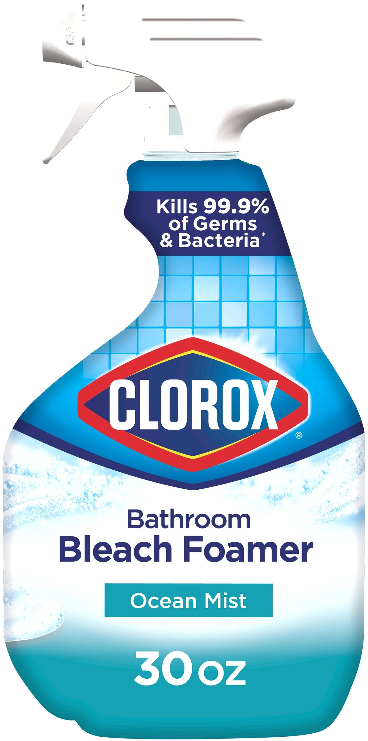 Clorox Bathroom Bleach Foamer, Ocean Mist - 30 fl oz - Product image 1