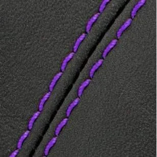BFI MK7 Manual Shift Boot - Alcantara (PURPLE STITCHING)