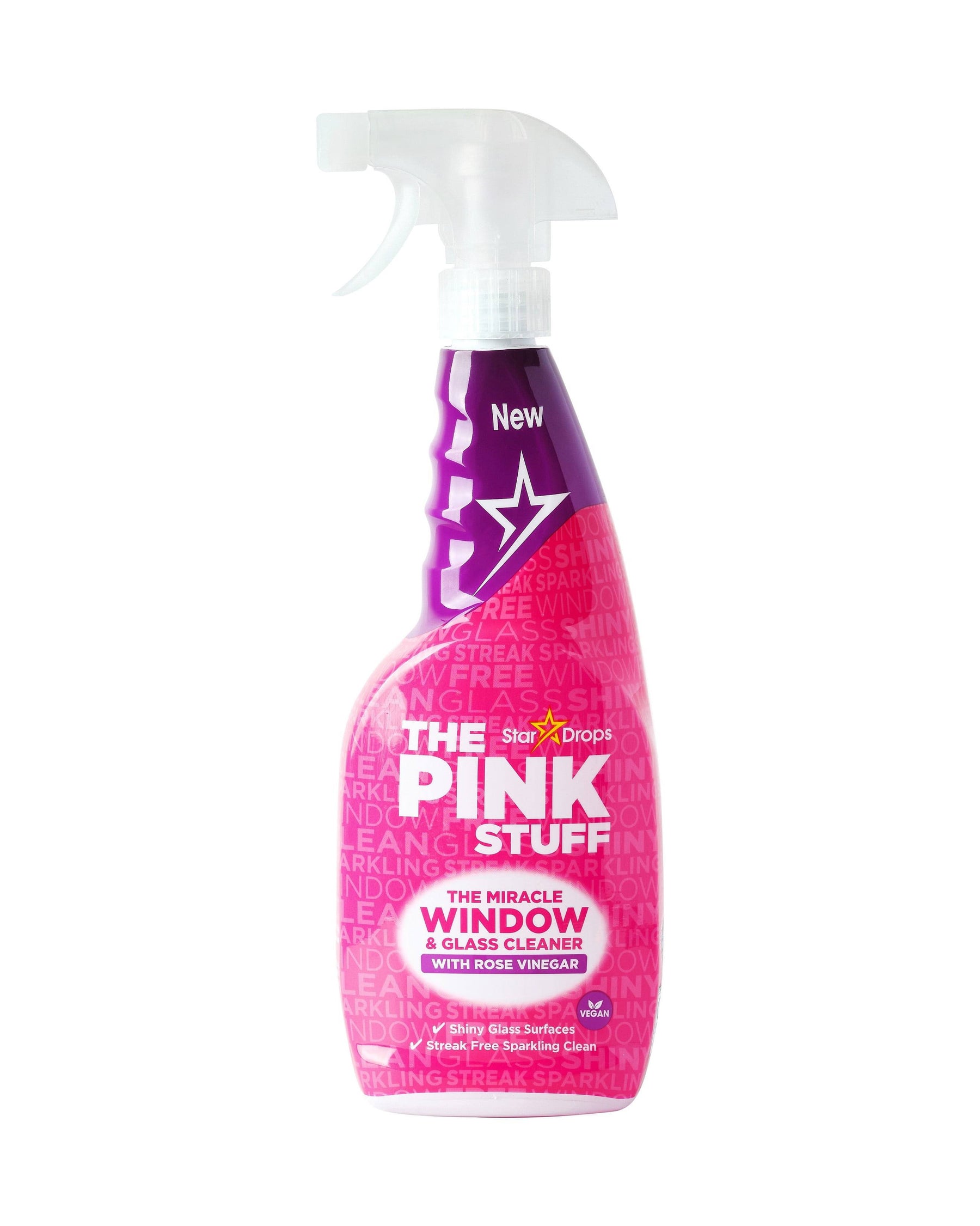 The Pink Stuff The Miracle with Rose Vinegar Window & Glass Cleaner - 750 ml - Product image 1
