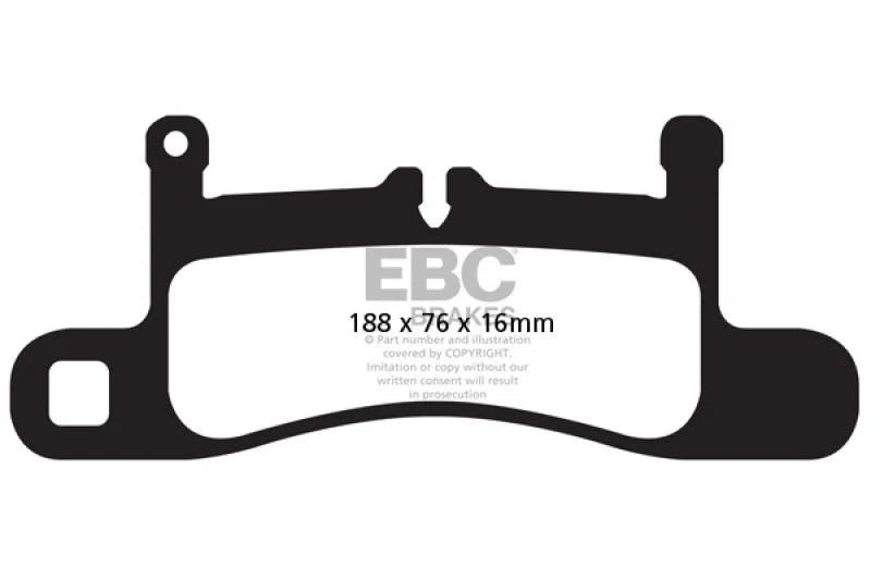 EBC - Rear Yellowstuff Pad PN DP42098R