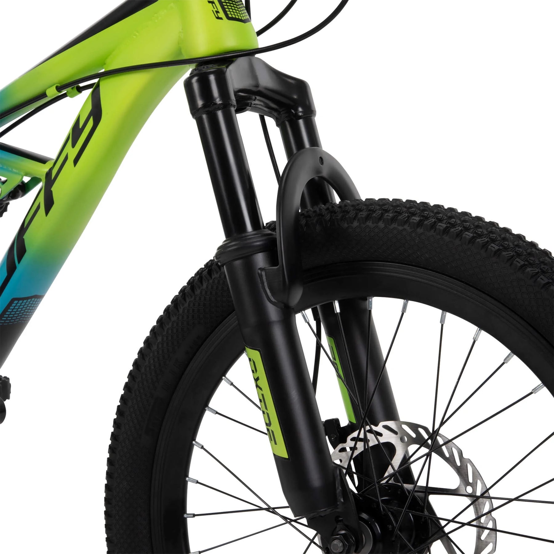 20 - Inch Oxide Boys Mountain Bike for Kids, Lime / Blue - Product image 5
