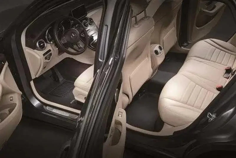 3D Kagu Floor Mat for 2nd Row in Black - Model L1VW10121509