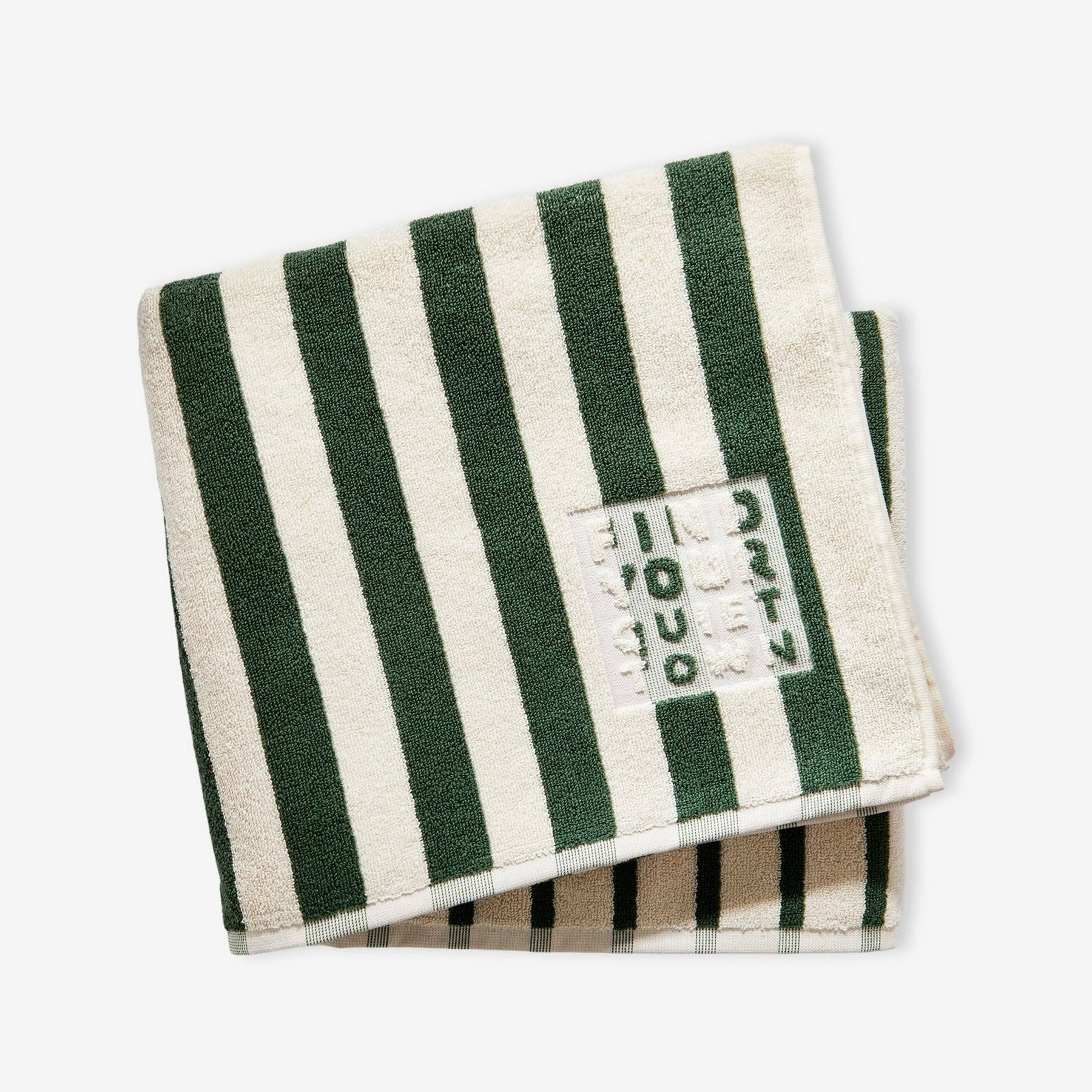 Ojai Towel Pine - Green Cotton Bath Towel - Quiet Town - Product image 1