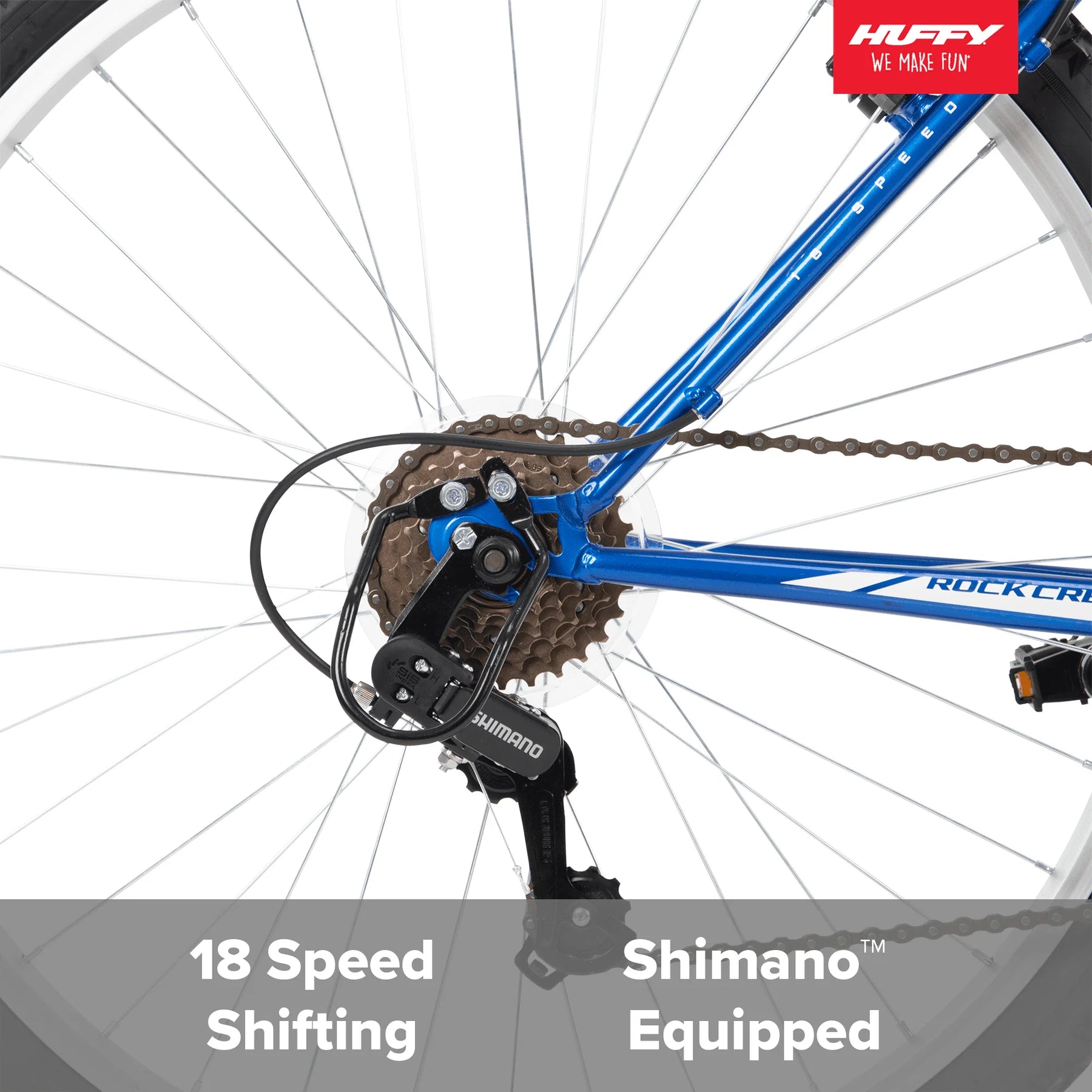 Huffy 26 - Inch Rock Creek Men'S Mountain Bike, Blue - Product image 4