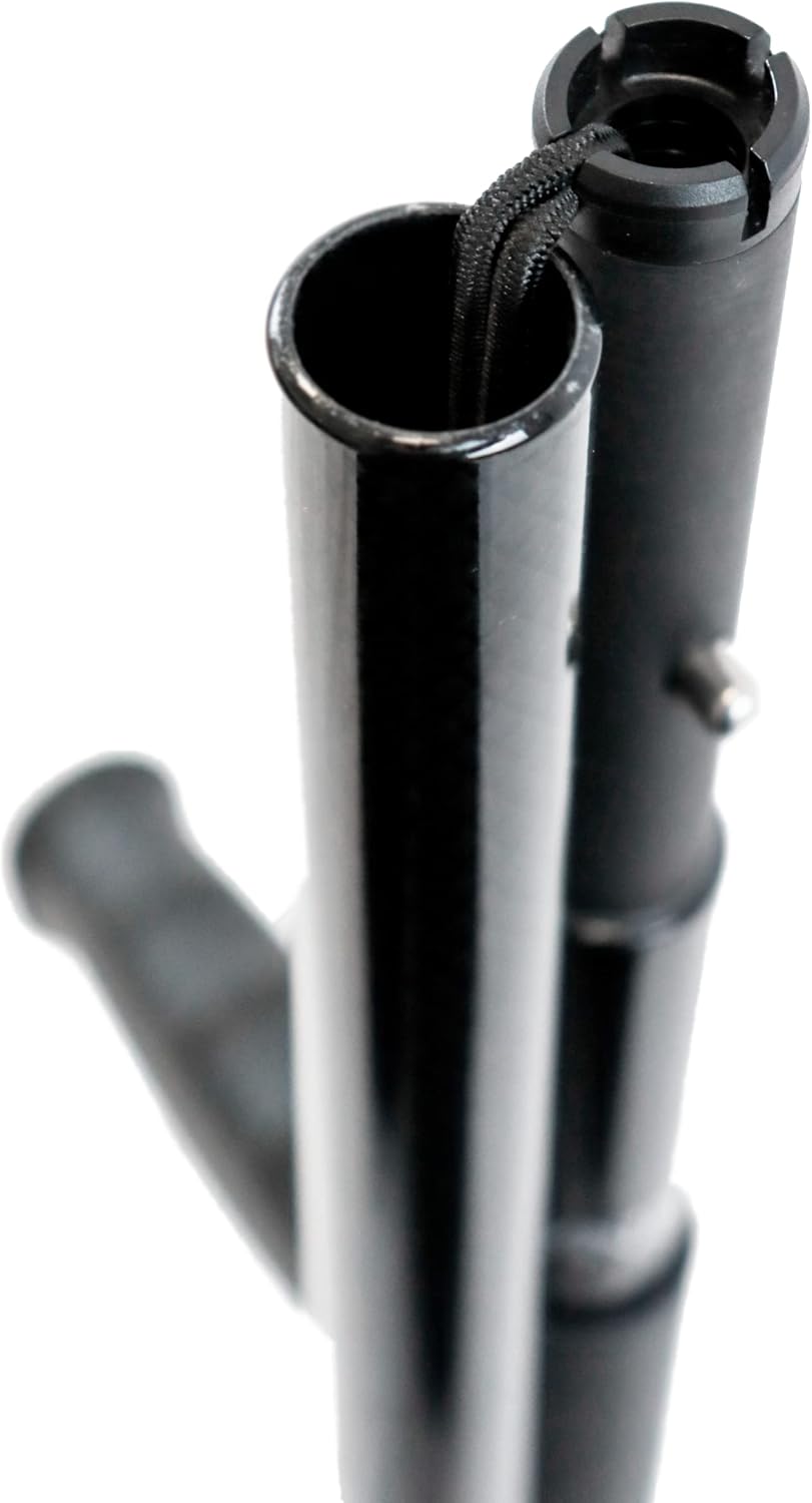 KMINA - Carbon Folding Crutches (x2 Units), English Cane, Adult Medical, Fiber, Light - Made in Europe - KMINA PRO