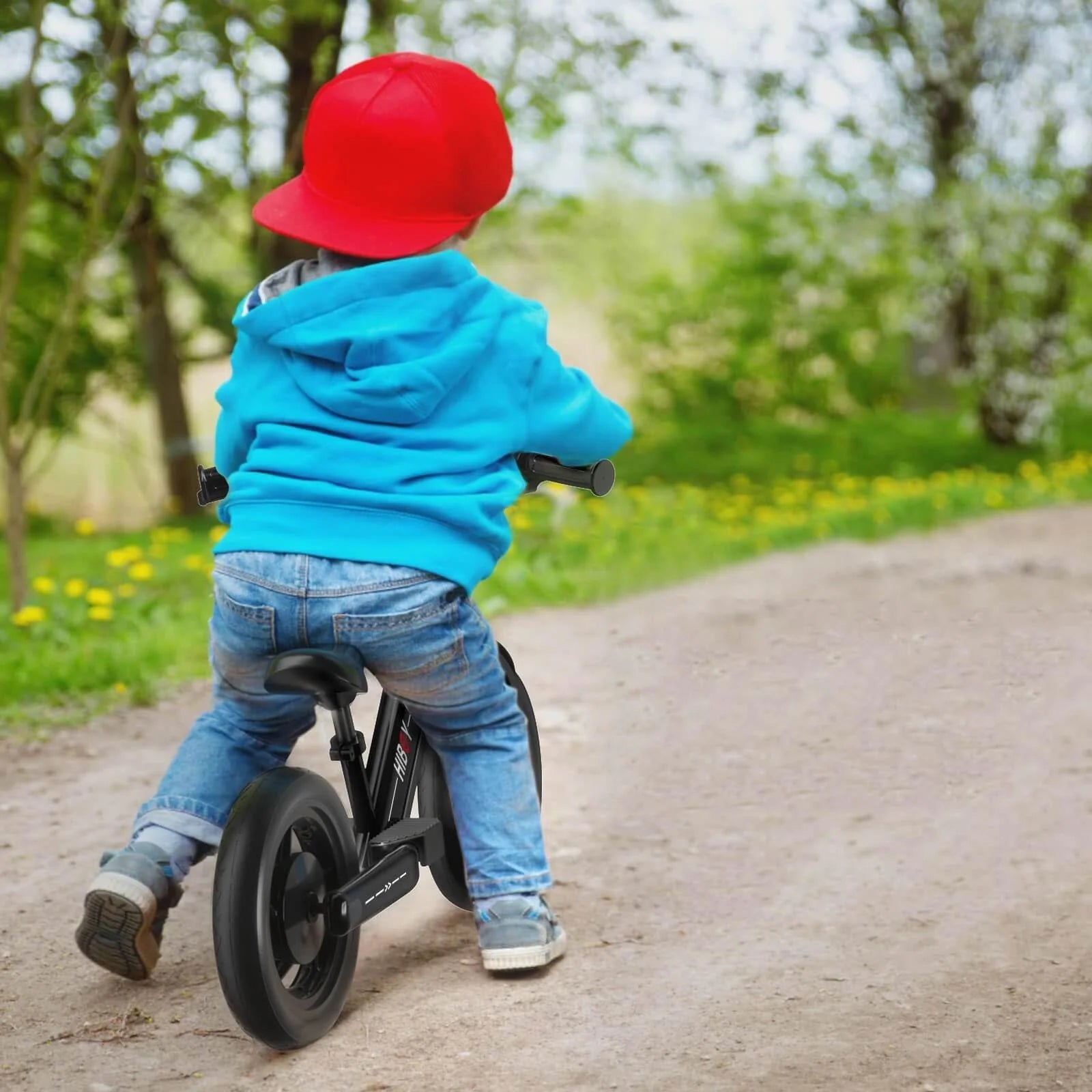 Hiboy BK1 Electric Bike for Kids Ages 3 - 5 Years, 24V 100W Electric Balance Bike 12 in Inflatable Tire - Product image 6