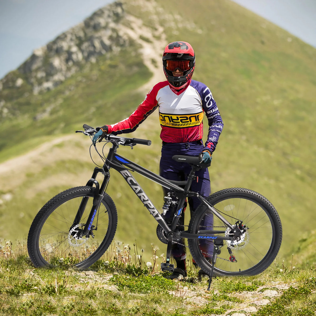 Mountain Bike 26 in Wheels, 21 - Speed Full Suspension Mens Womens Trail Commuter City Mountain Bike - Product image 5