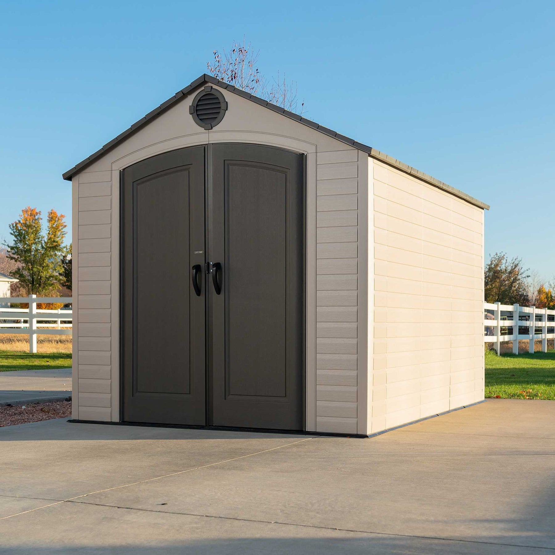 Lifetime 8 Ft. x 10 Ft. Outdoor Storage Shed - Product image 5