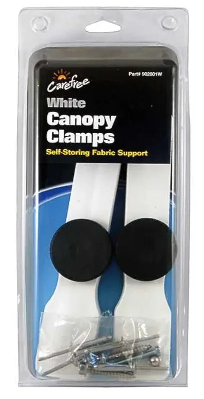 902801W Carefree RV Awning Fabric Clamp White