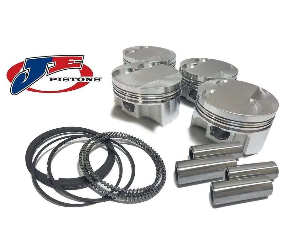 Piston Set by JE - 83mm +.50mm Oversize Bore | 11.5:1 CR | Stock Stroke - 92.8mm - VW 9A 2.0L 16V