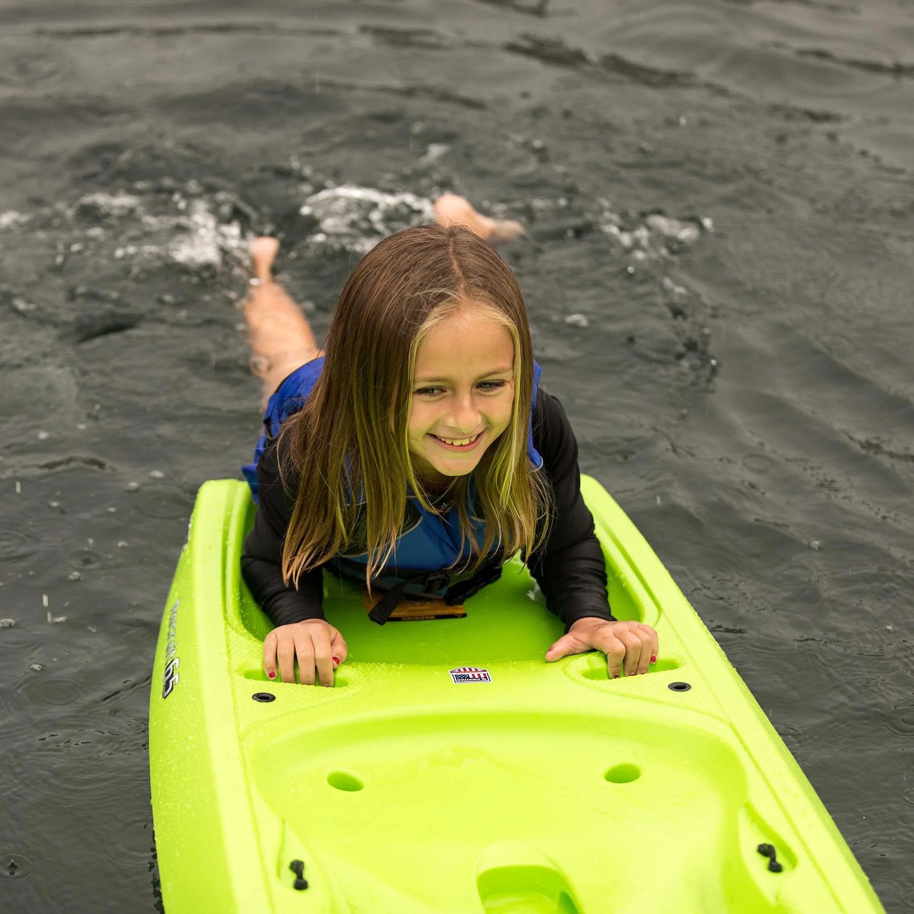 Lifetime Recruit 6.5 Ft Youth Sit - on - Top Kayak, Lime Green (90765) - Product image 12