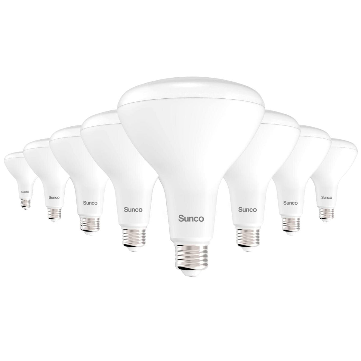 Sunco Lighting BR40 LED Light Bulbs, Indoor Flood Light, Dimmable, 3000K Warm White 100W Equivalent 17W - Product image 1