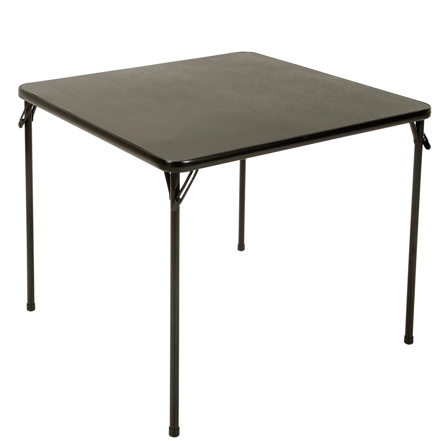 COSCO 5 - Piece Folding Set with Card Table and 4 Vinyl Padded Chairs, Black - Product image 2