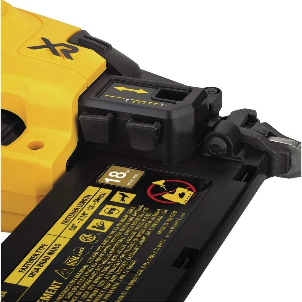 DEWALT DCN680B 20V MAX XR 18 GA Cordless Brad Nailer Tool Only - Product image 5