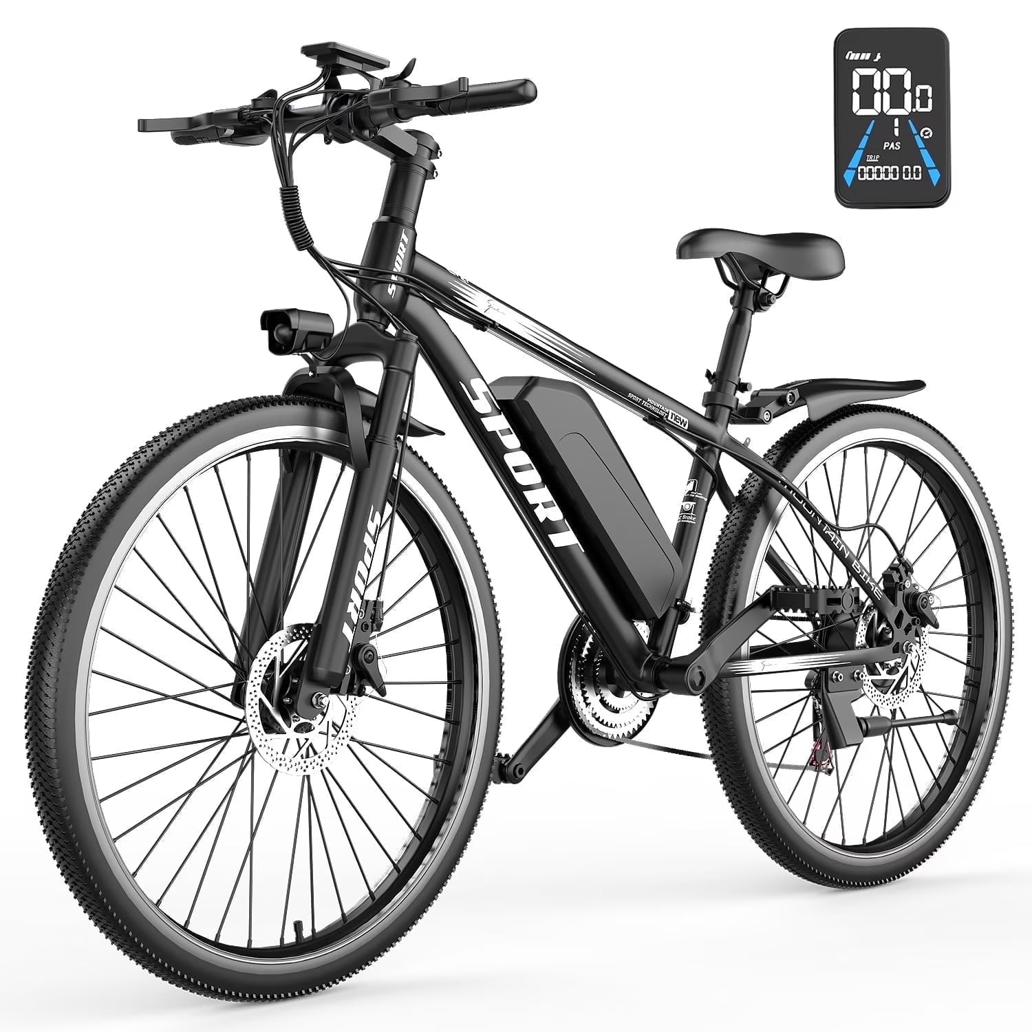 MISODO Electric Bike for Adults 26", 750W Peak E - Mountain Bike 48V 10AH - Product image 1
