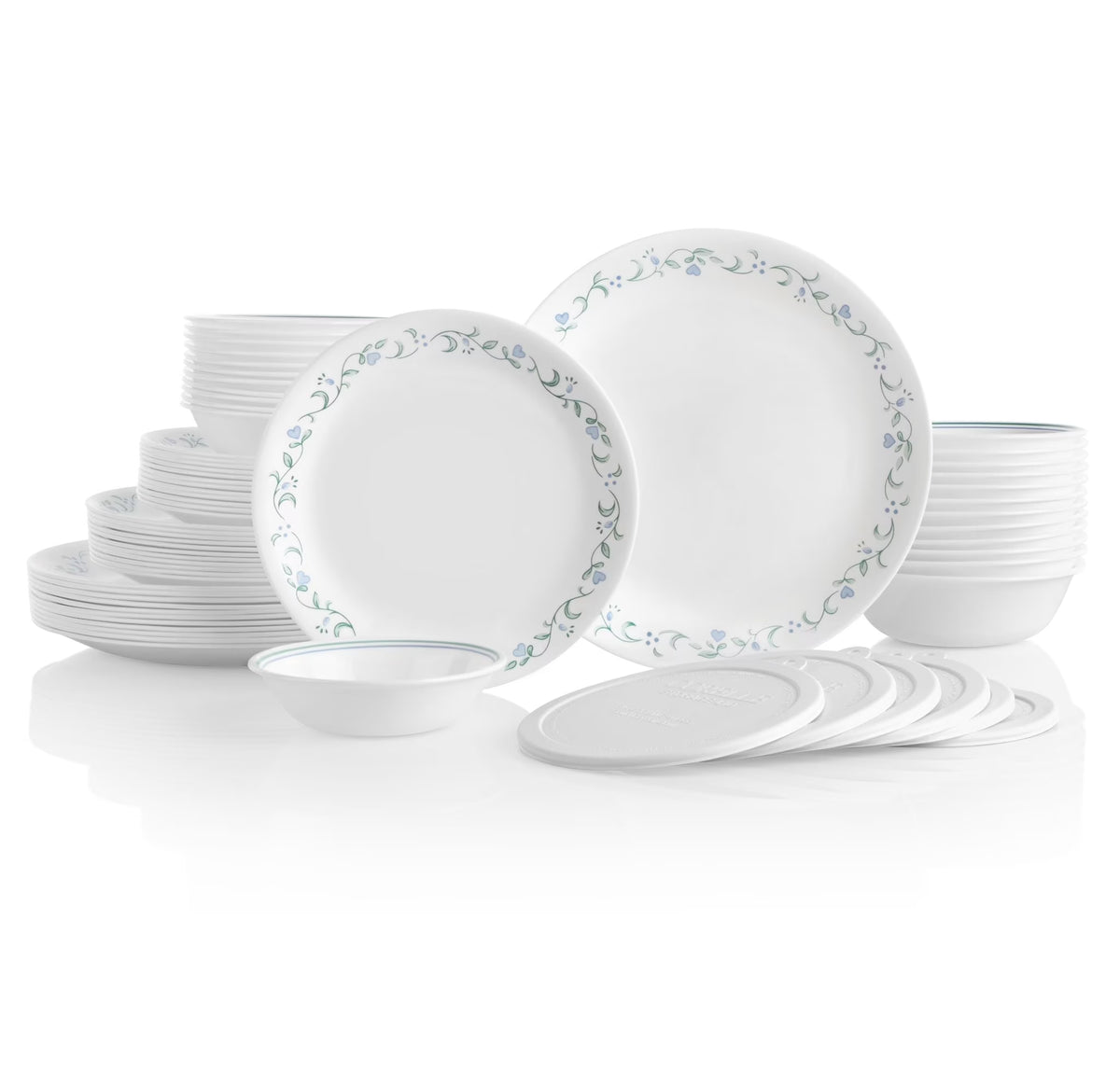 Corelle Country Cottage 66 - Piece Glass Dinnerware Set (Service for 12) - Product image 1