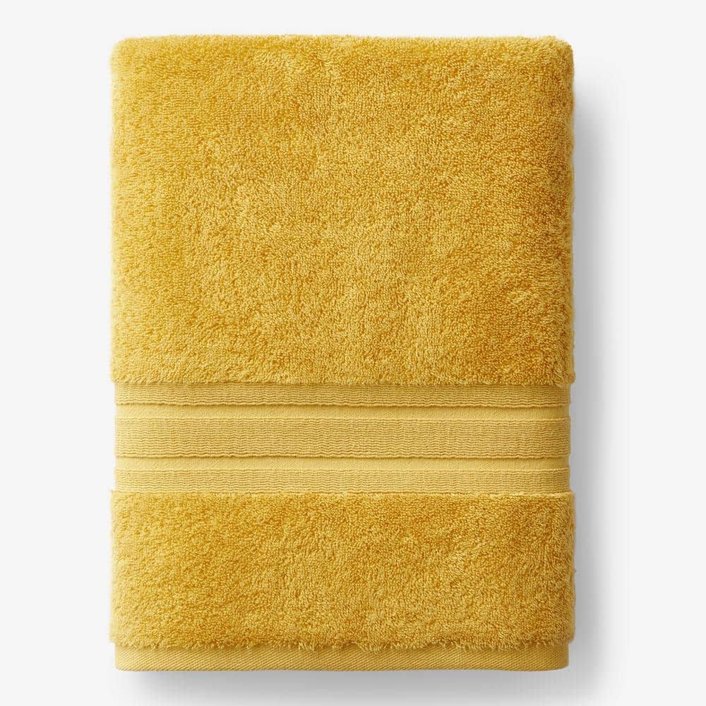 The Company Store Company Cotton Deep Yellow Solid Turkish Cotton Bath Sheet - Product image 1