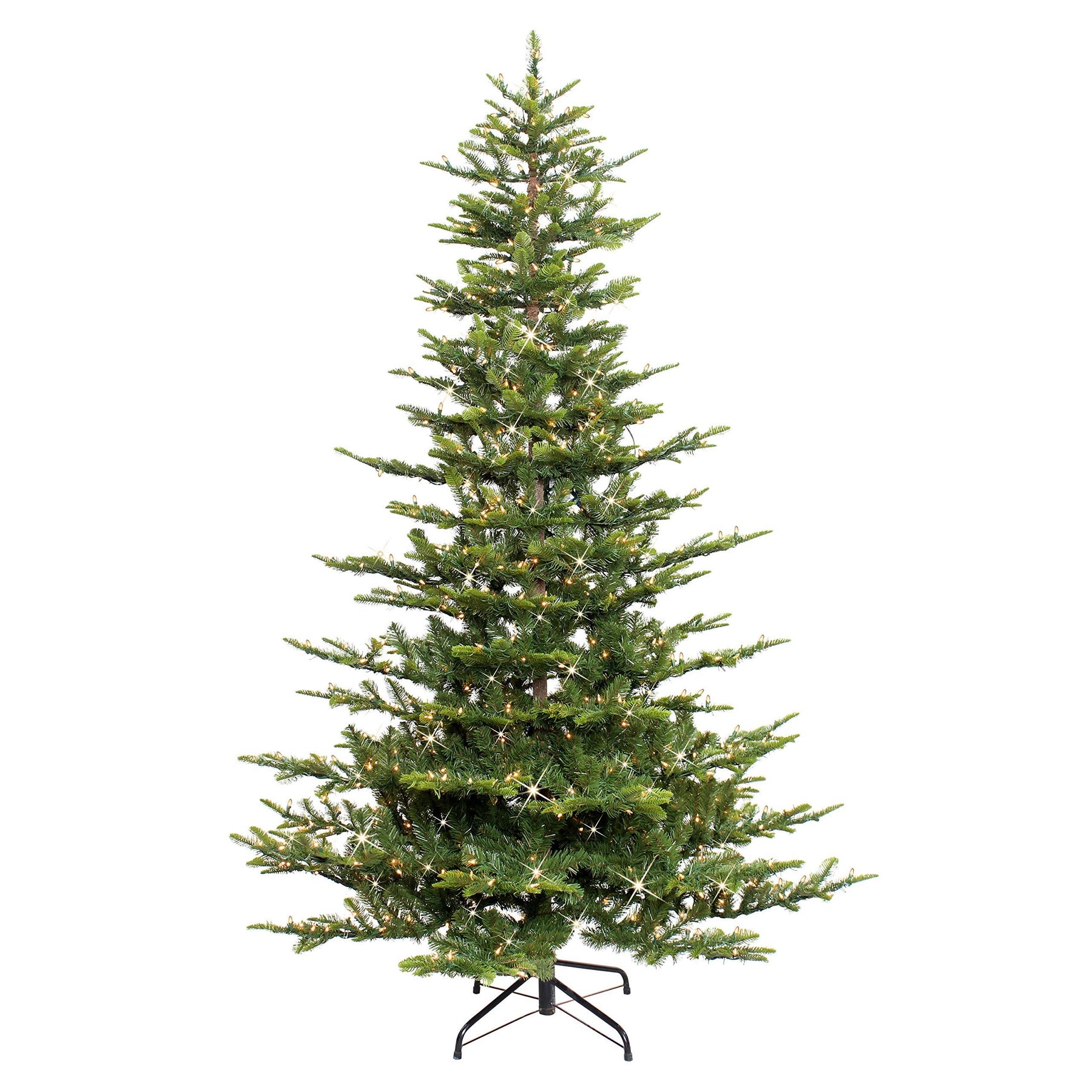 Puleo International 6.5' Aspen Fir Pre-Lit Artificial Christmas Tree with Clear Lights Green - Product image 1