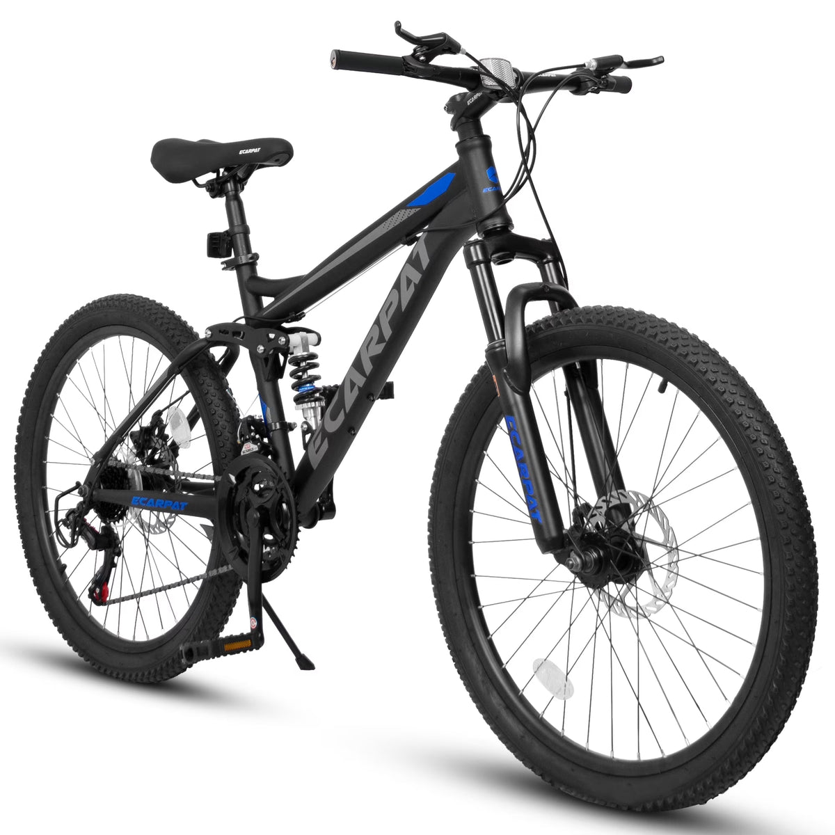Mountain Bike 26 in Wheels, 21 - Speed Full Suspension Mens Womens Trail Commuter City Mountain Bike - Product image 1