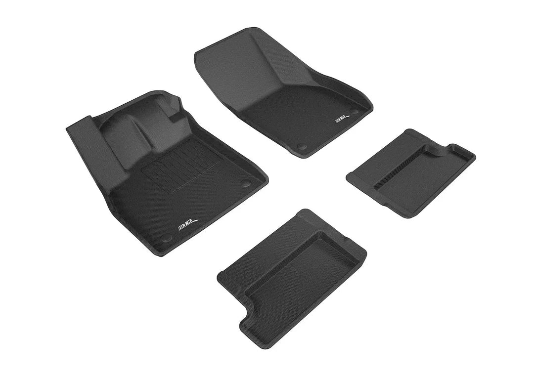 3D MAXpider L1AD04601509 - 2016-2020 Audi Tt Kagu 1st & 2nd Row Floormats - Black