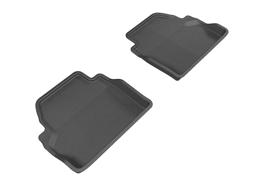 3D MAXpider L1BM05621509 - 2014-2020 BMW 4 Series F32 Kagu 2nd Row Floormats - Black